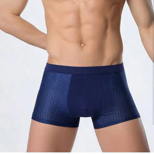 Ice Silk Men's Athletic Mesh Boxer